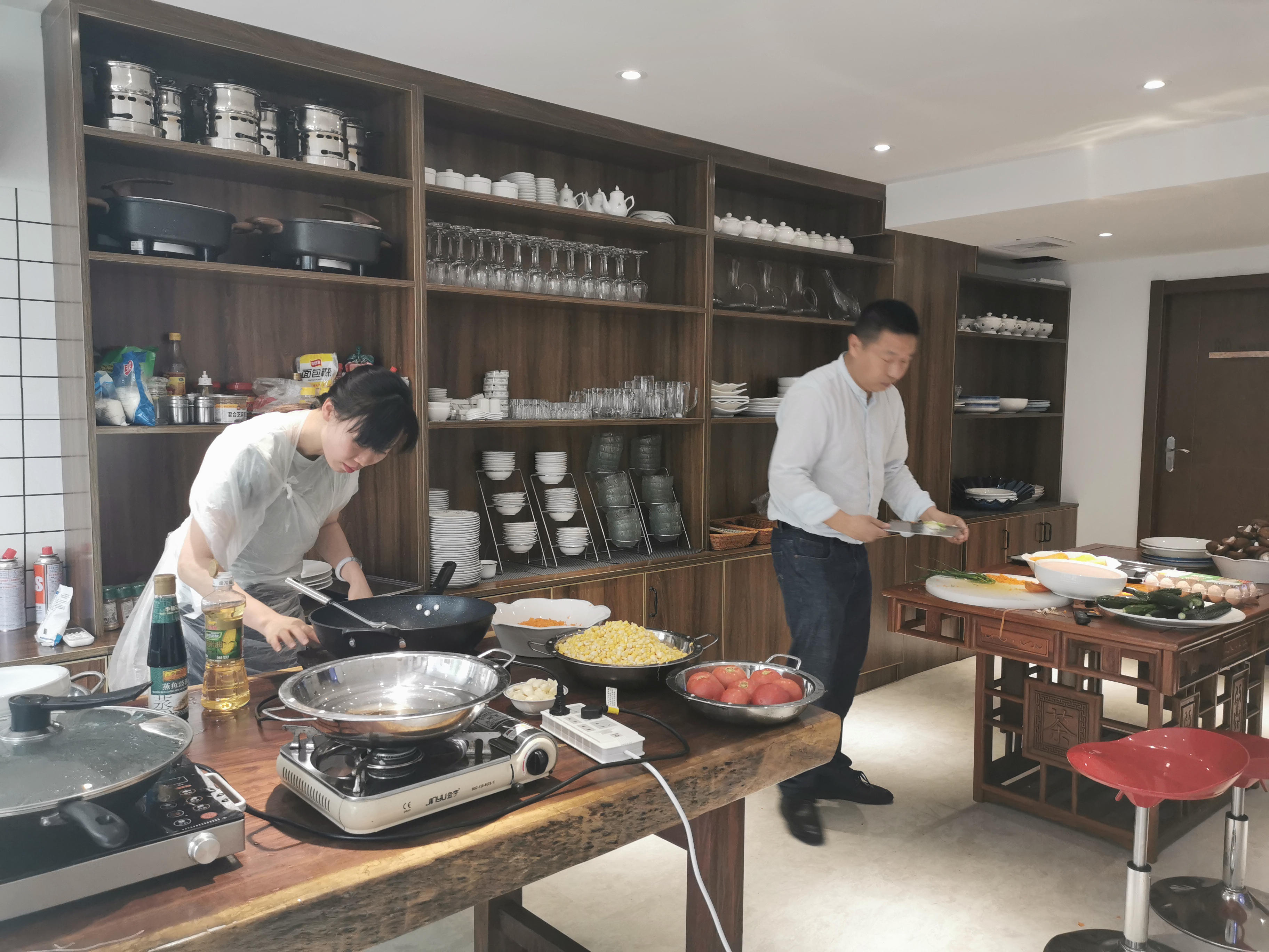 包饺子